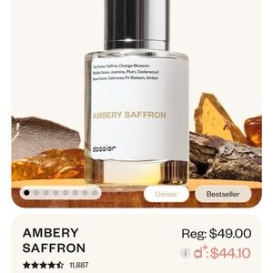 Dossier Ambery Saffron Perfume
